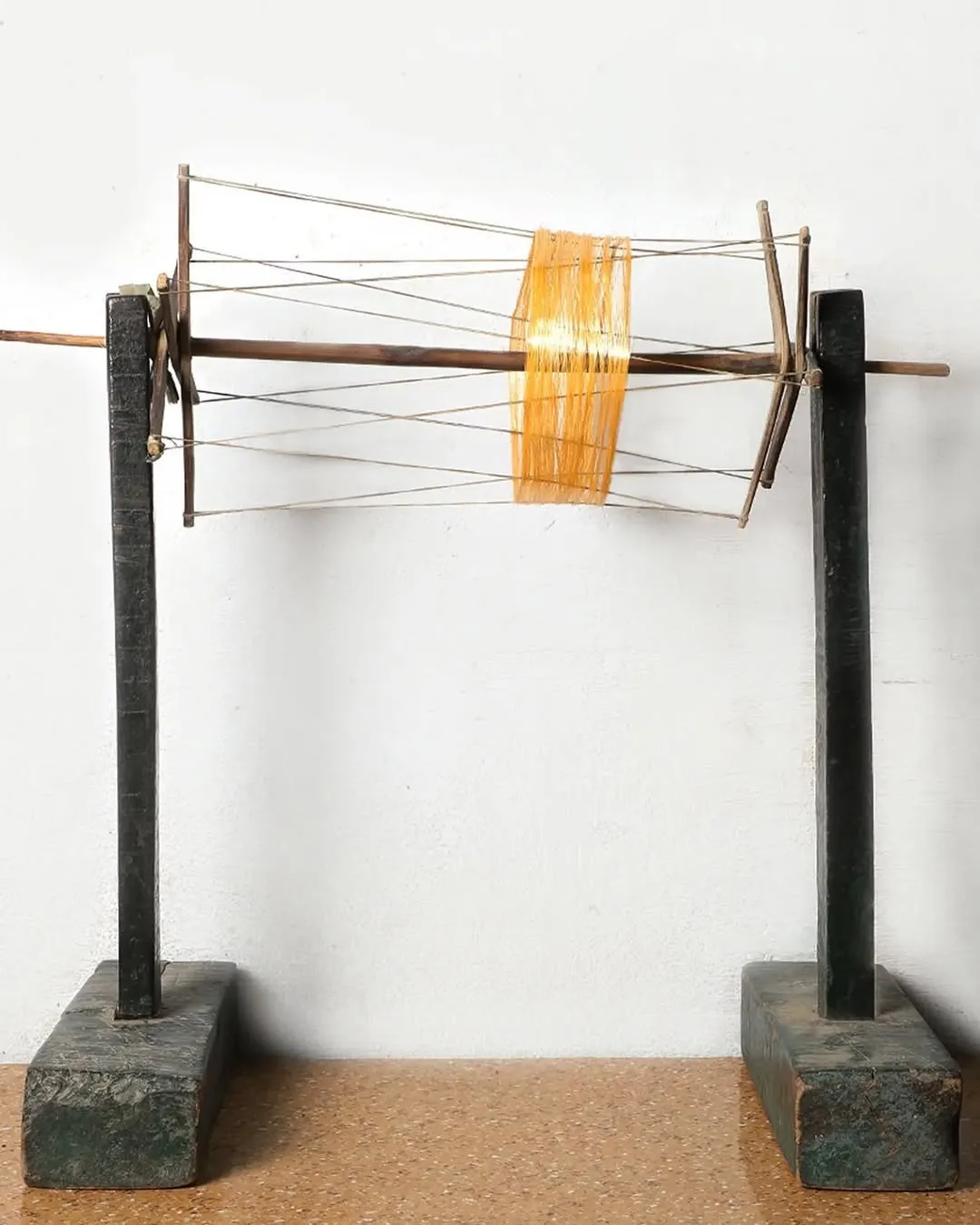 Metal, mastered into thread - the foundation of our weave.#TheRealZariConcept