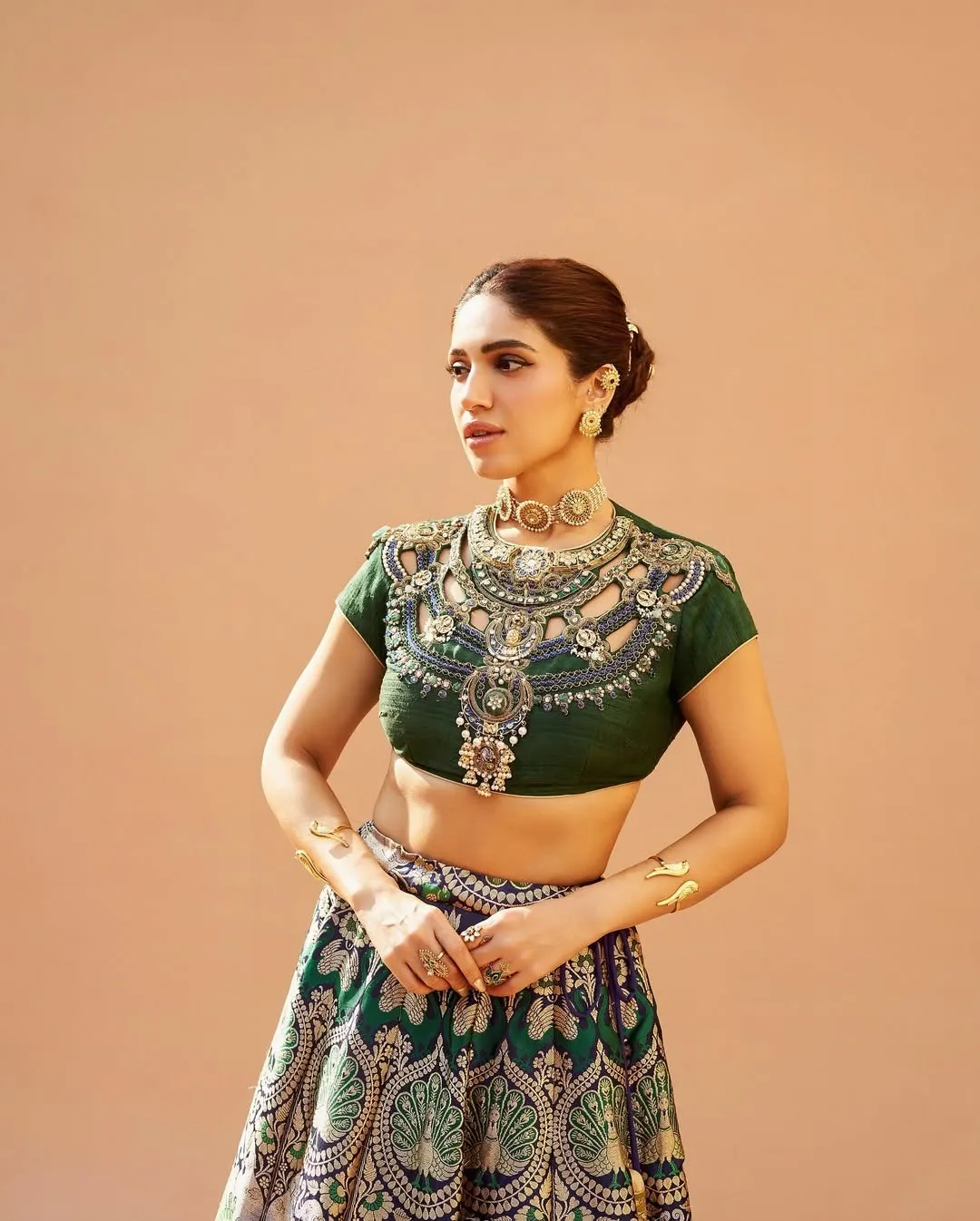 Bhumi Pednekar wearing Pankaj S. Heritage (1)