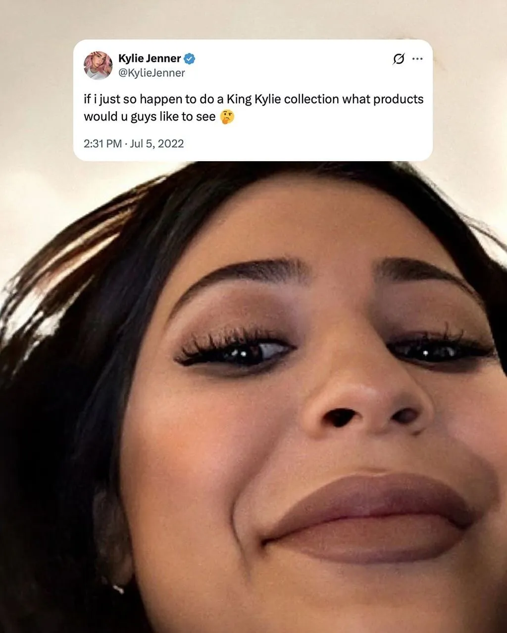 this ones for you … 🤍 @kyliecosmetics