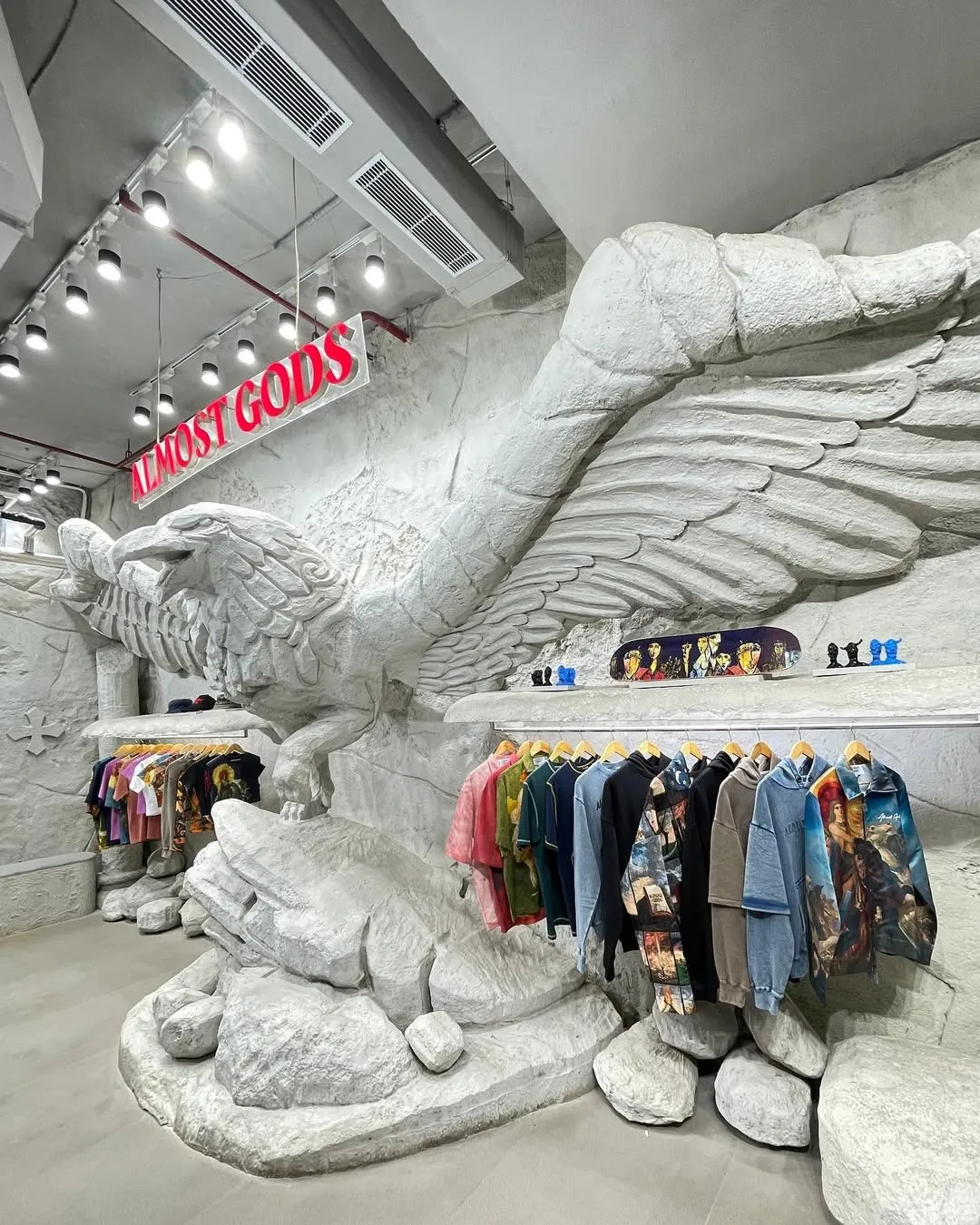 AW23 at the Almost Gods Store, 32nd Avenue Milestone, Gurugram. Available online and in stores.