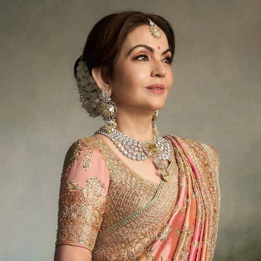 Mrs. Nita Ambani, a connoisseur of rare gems and a visionary collector, takes center stage in a