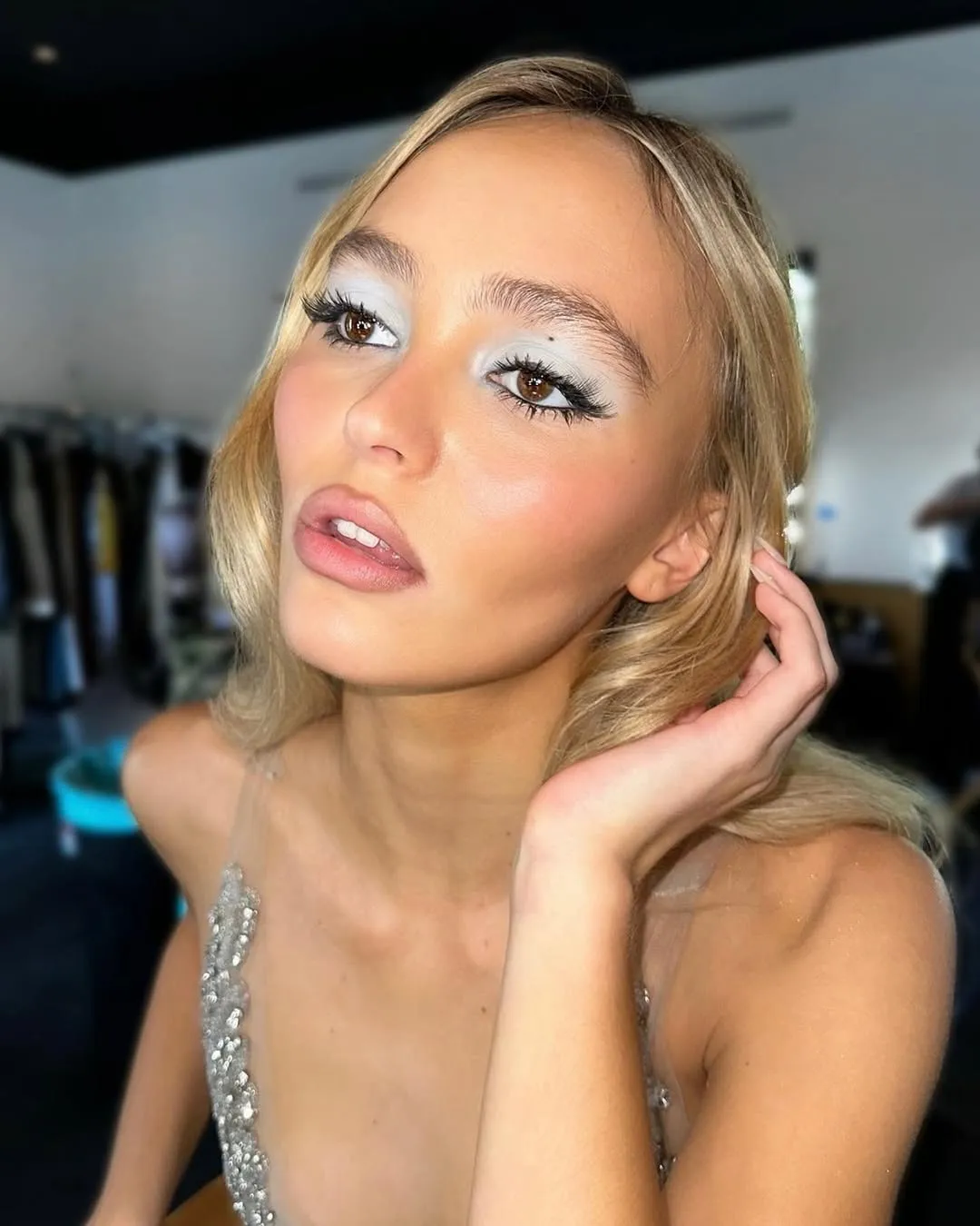 Dropping the Showcase look tomorrow&hellip;⠀Makeup by @kirinriderHair by @cfulton.hair ⠀@lilyrose_depp⠀