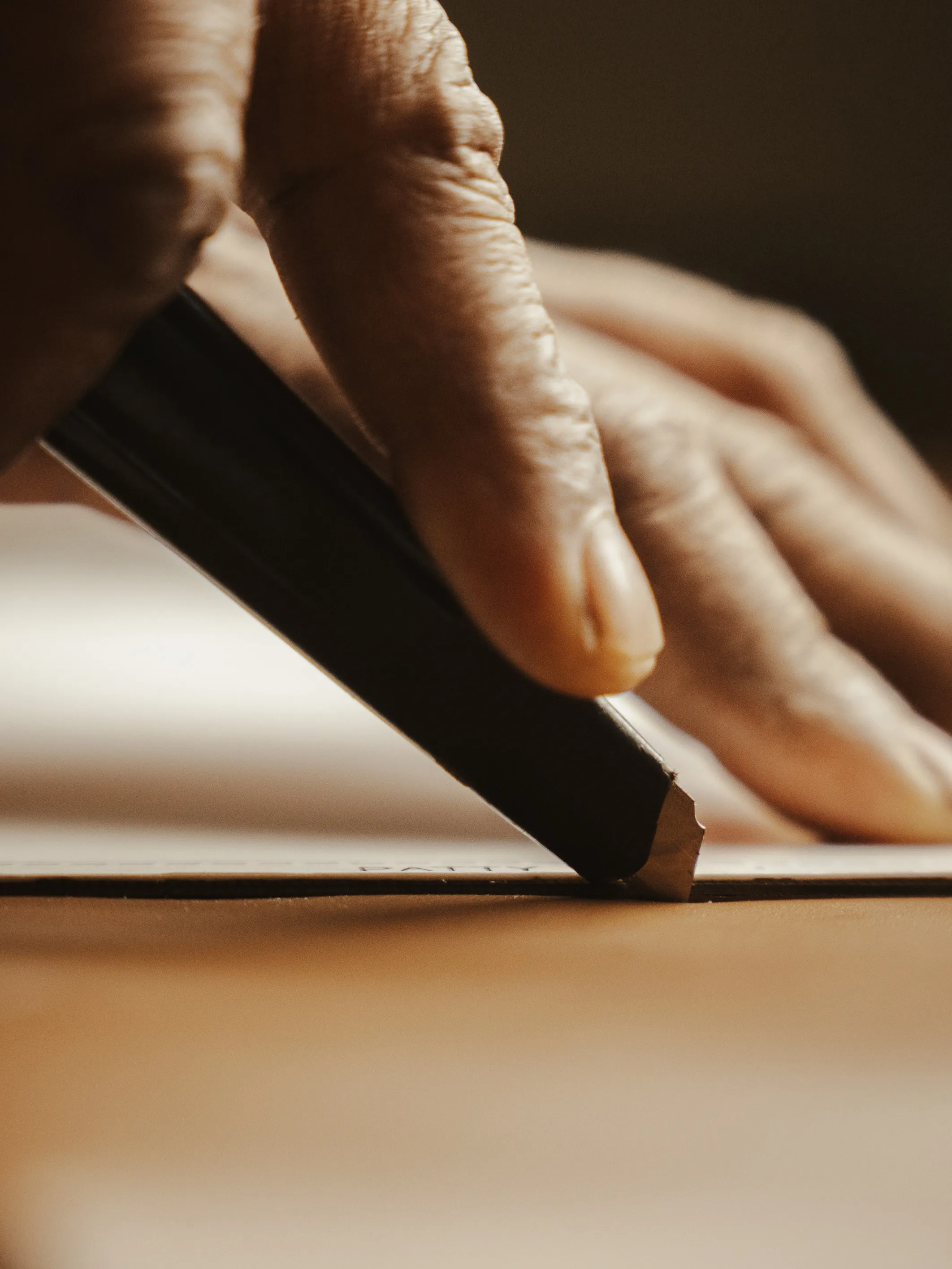 Leather Panel Cutting - Gioia