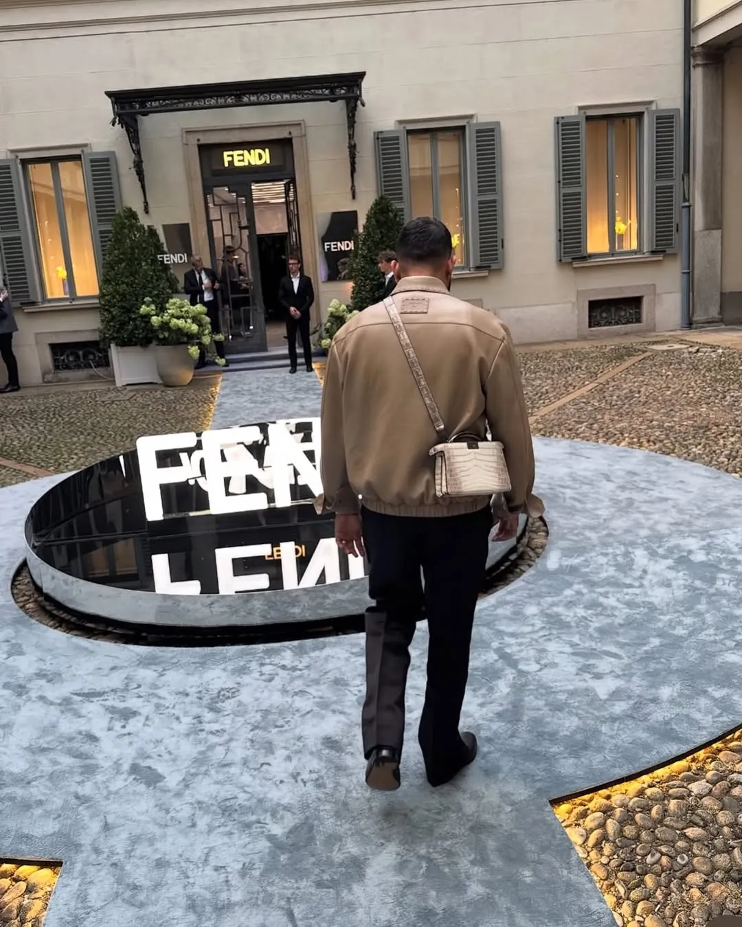 @karanaujla serving peak luxury! @fendi in hand, AP on wrist. @karanaujlaglobal