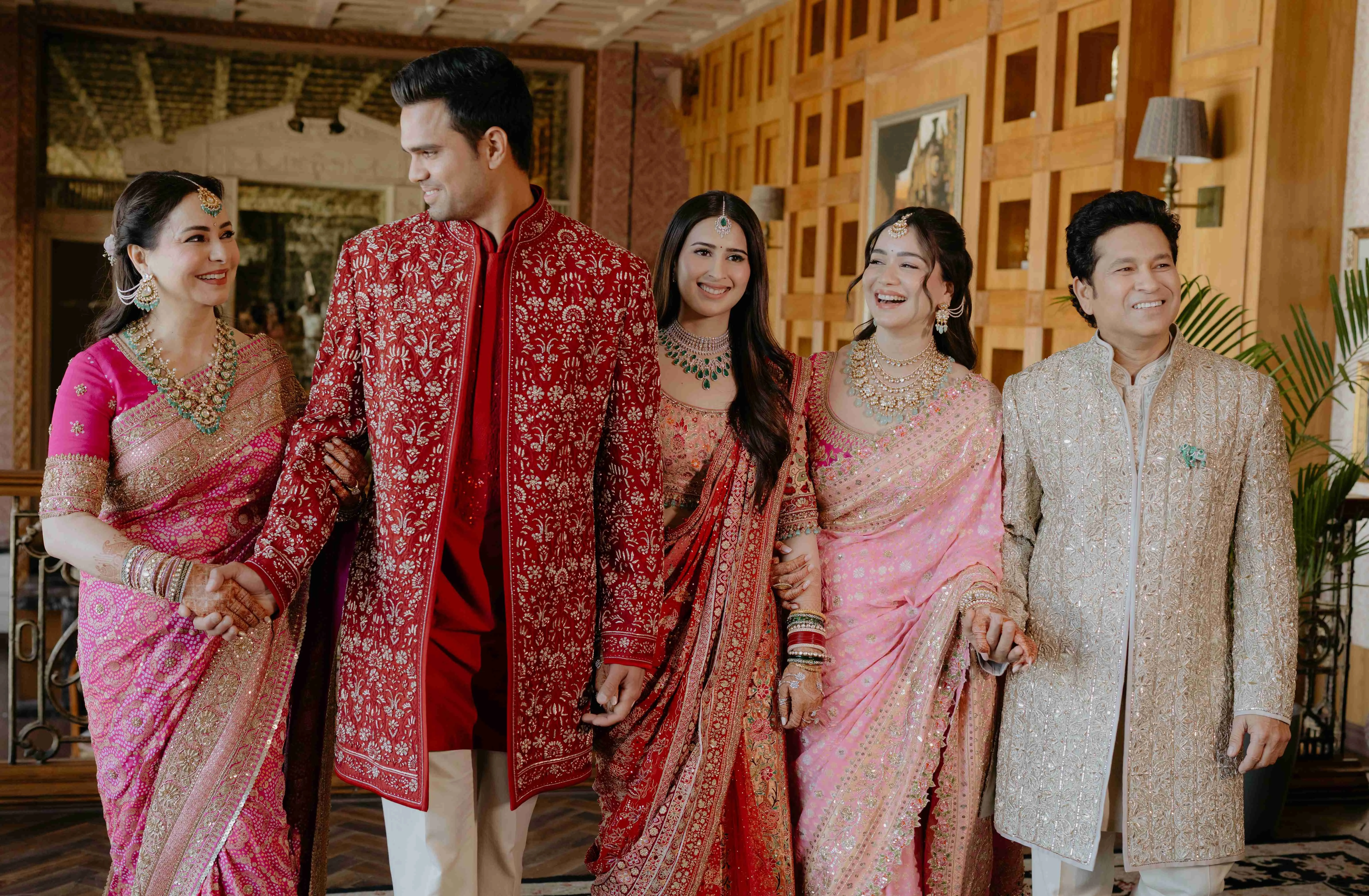 Arjun Tendulkar and Saaniya Chondhok's wedding - 1