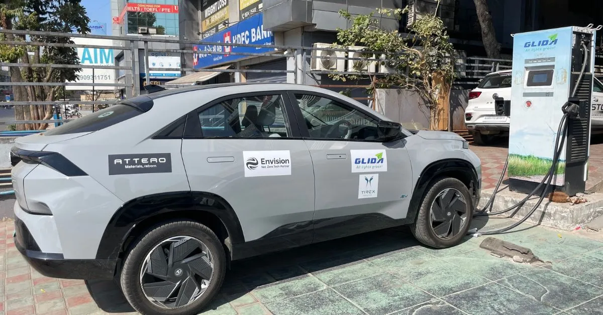 Sushil's rides are part of a global outreach programme to generate greater public confidence about electric vehicles