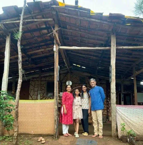 Persuading his family wasn't an easy decision, Rajesh confesses.