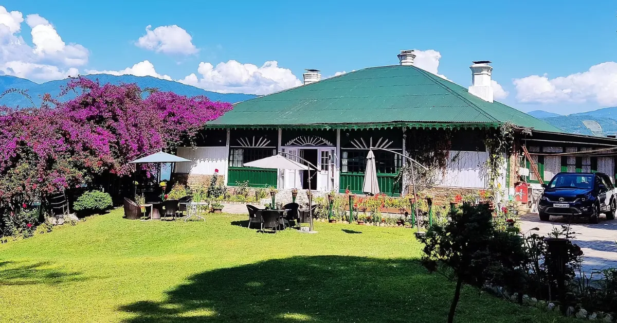 The Singtom Tea Estate was conceived in 1854 and includes a heritage bungalow, Picture source: Singtom Tea Estate