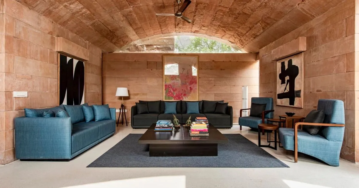 Kamal Malik's Stone House in Jaipur is a sustainable story unfolding on the landscape