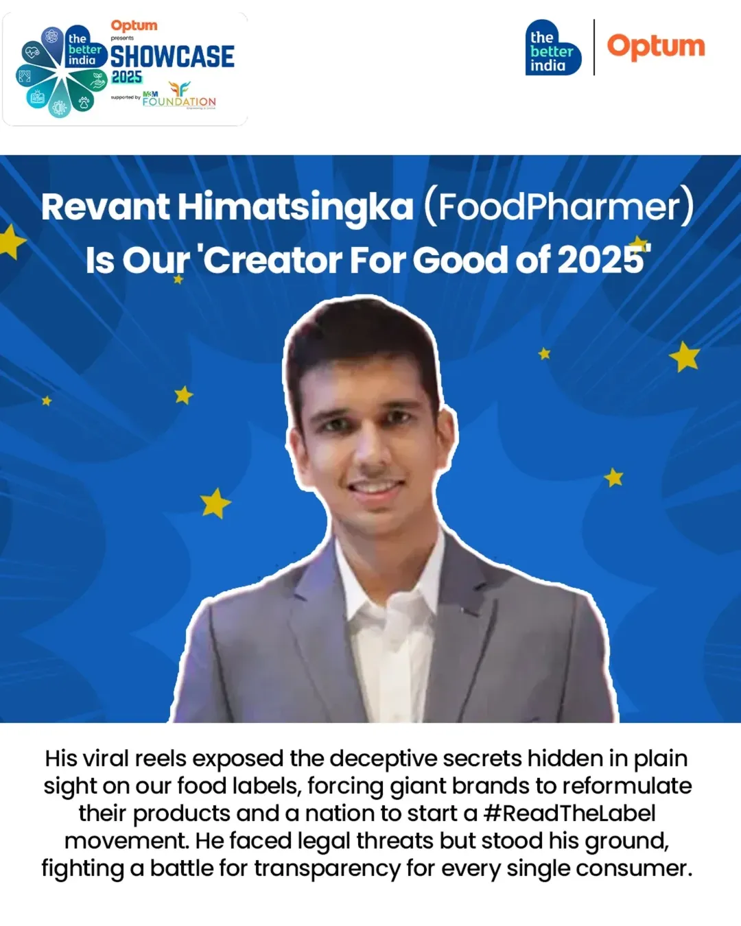 The Better India Showcase 2025 winners