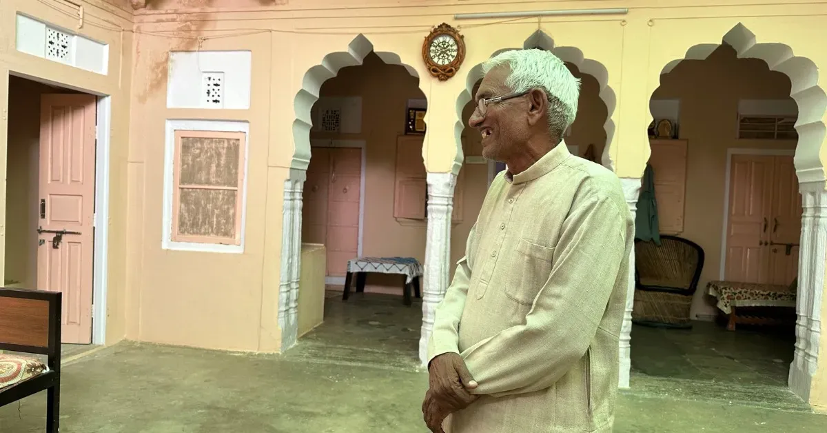 Sundaram Verma has grown over 60,000 trees in Rajasthan using just one litre of water per plant — a method he developed himself.