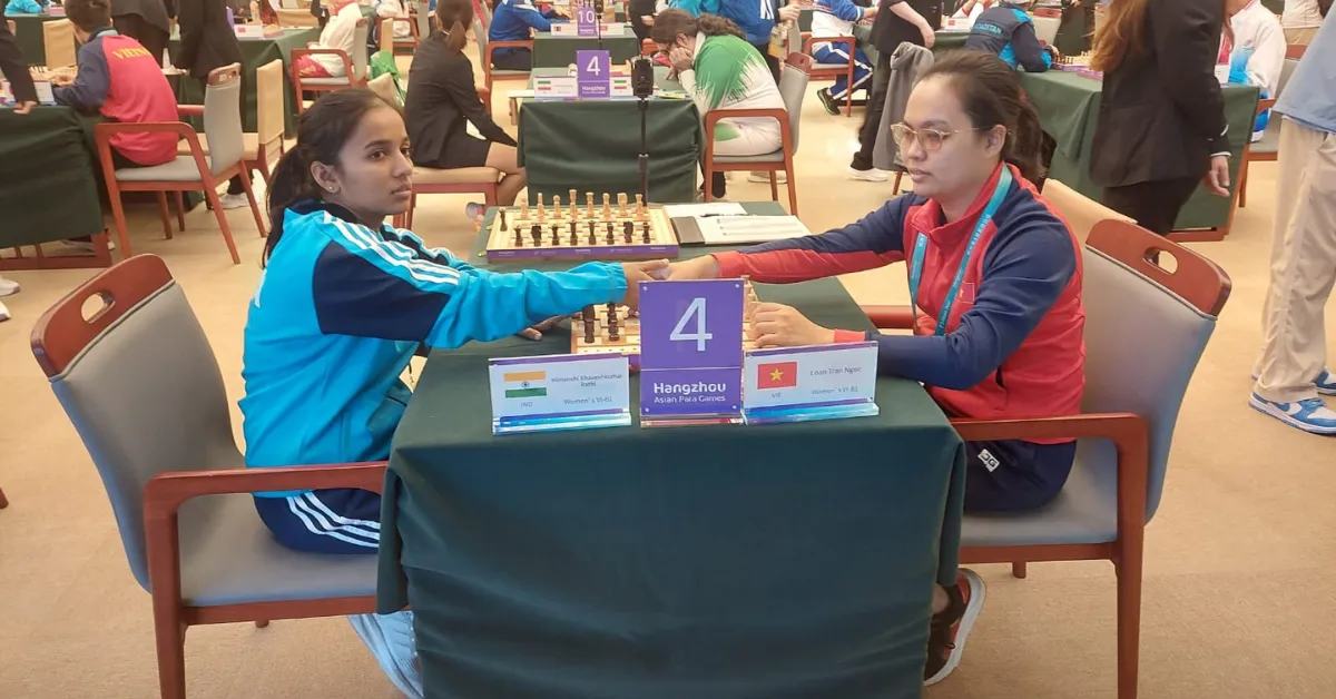 Competing at the 2023 Asian Para Games in Hangzhou, Himanshi made history as India’s first woman chess medallist.