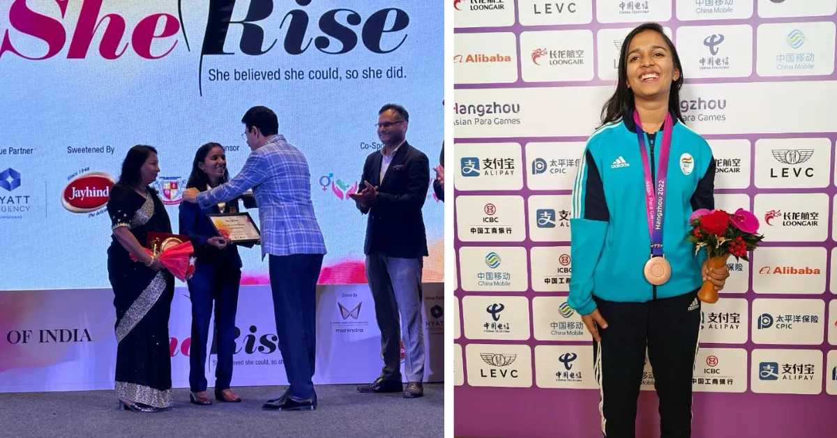 Honoured for her achievements after the Asian Para Games, Himanshi Rathi stands as a symbol of perseverance and focus.