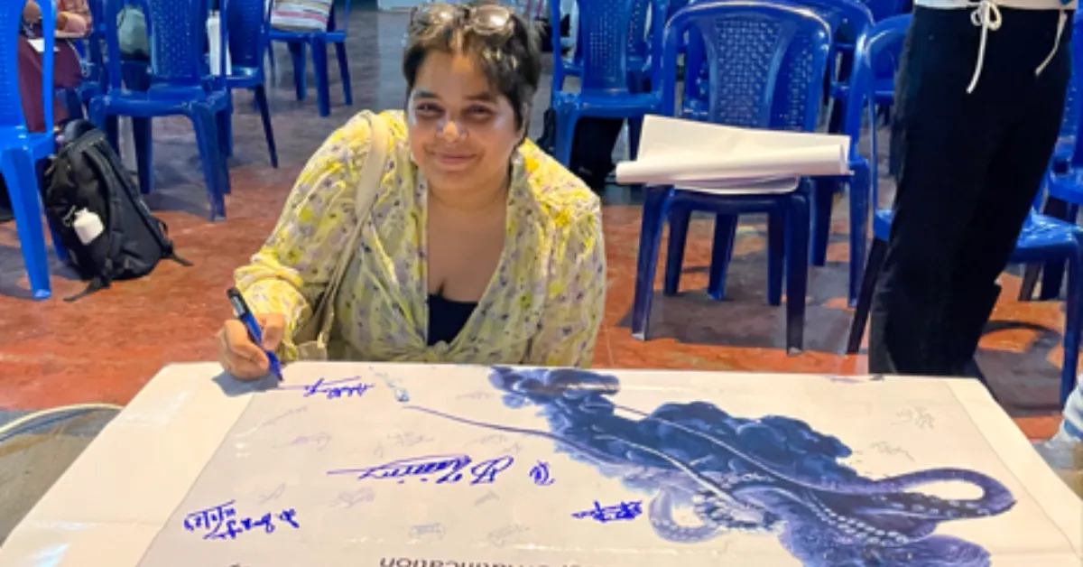 Ajay’s Generation Artivism brings young minds together — turning ideas, art, and emotion into global climate action.