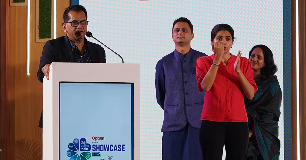 Amitabh Kant, former G20 Sherpa, addresses The Better India Showcase, highlighting collaboration as key to India’s growth.