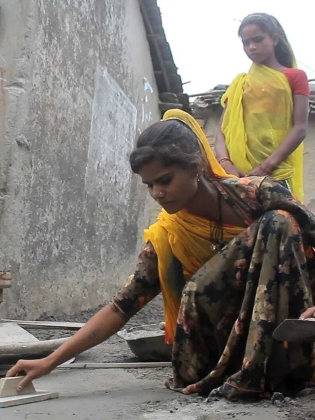After completing STEP training, Rekha Kumari became a skilled mason — proof that women can build both homes and futures.
