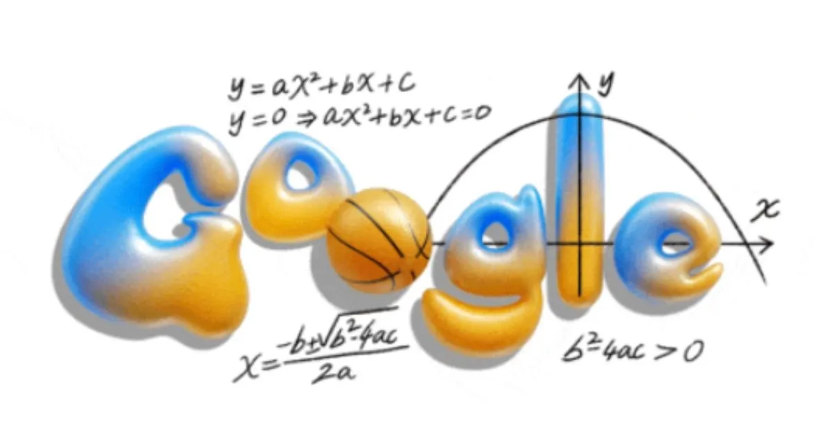 google doodle quadratic equation