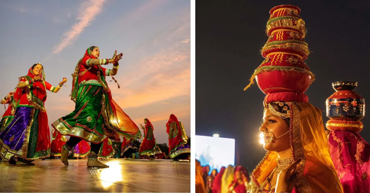 Rajasthan held its first state-level Ghoomar Festival at Jaipur’s Central Park.