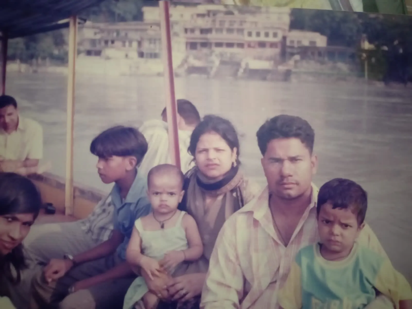 Shafali Verma childhood photo along with parents