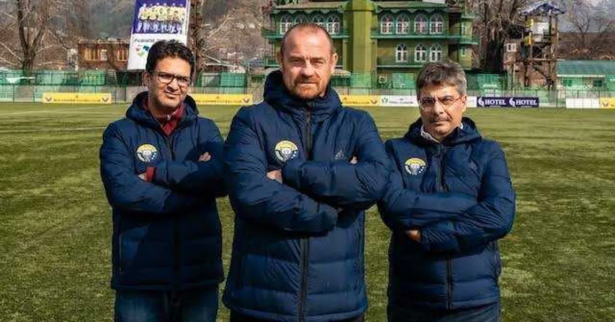 David Robertson’s arrival gave Real Kashmir FC global football expertise.