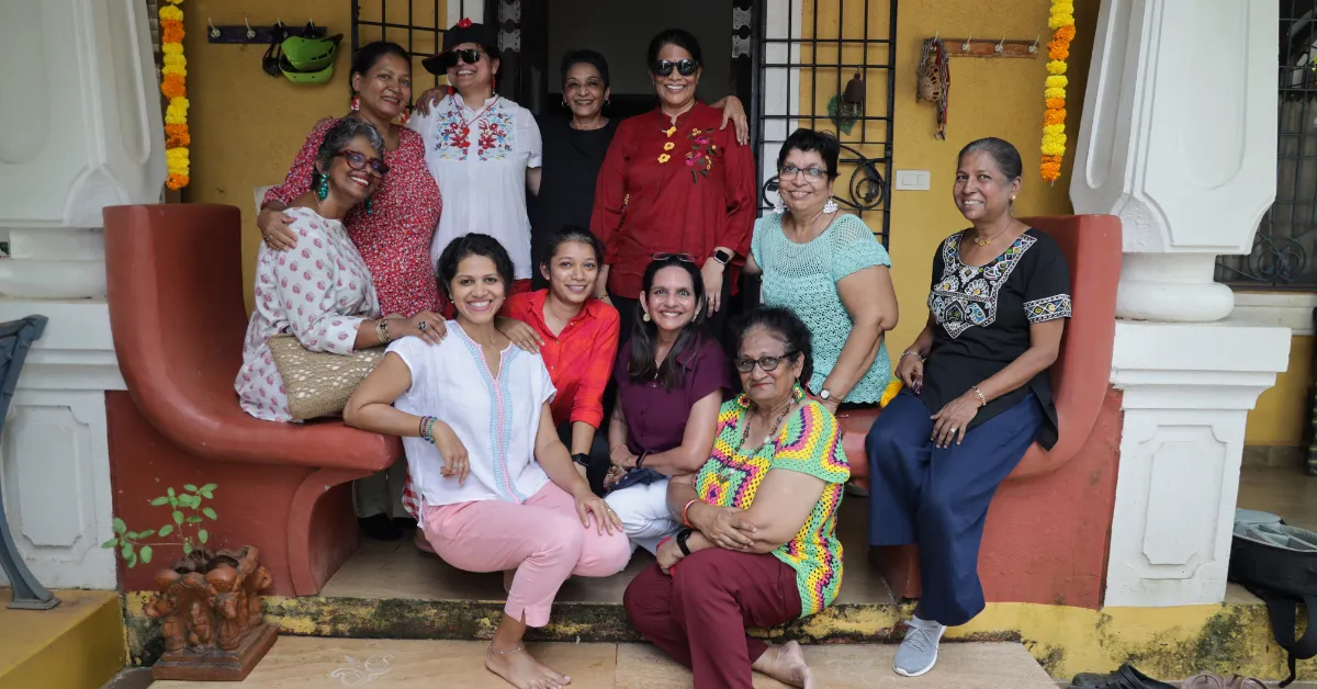 Twenty-five women worked separately, then brought their labour together.