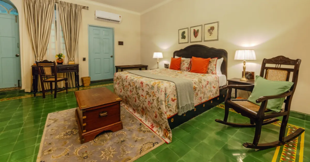 The names keep the rooms tethered to the land that surrounds the house.