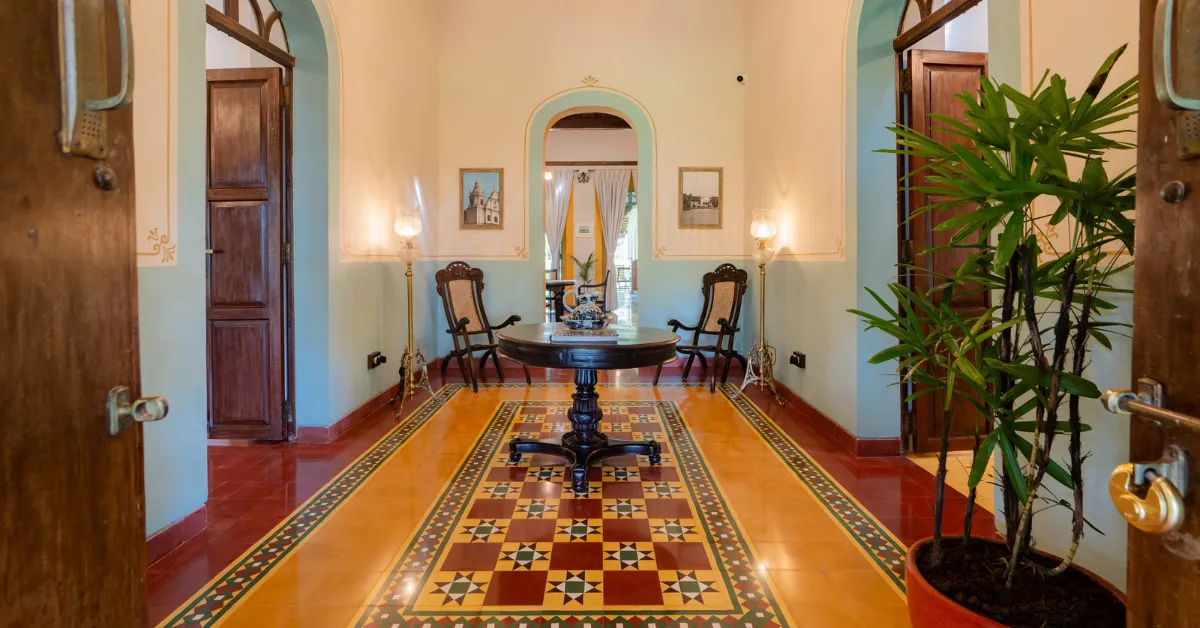 Movement through the house feels unhurried, guided by light, shade, and long-held habits.