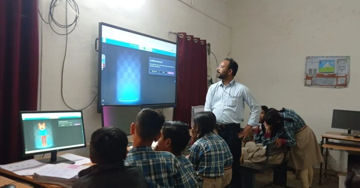 Programme manager Shubham Singh calls this preparing &ldquo;future-ready&rdquo; students with critical thinking, creativity, collaboration and communication.