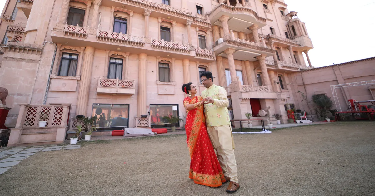 Ashish & Neha low-waste wedding