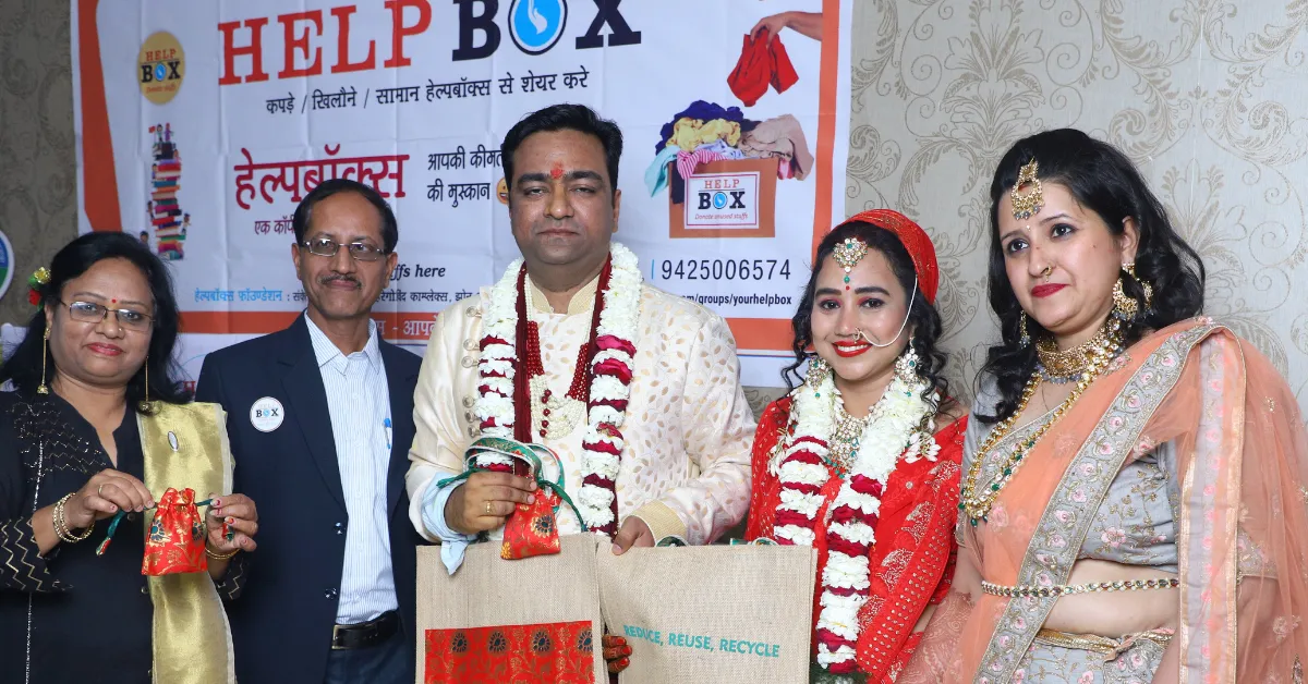 Ashish & Neha low-waste wedding