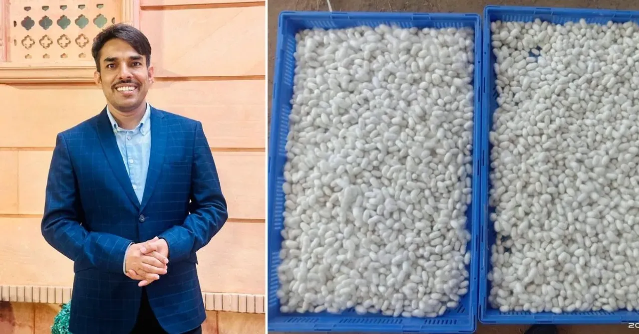 Dharmveer Dairu revived sericulture to support rural incomes and forest-linked livelihoods