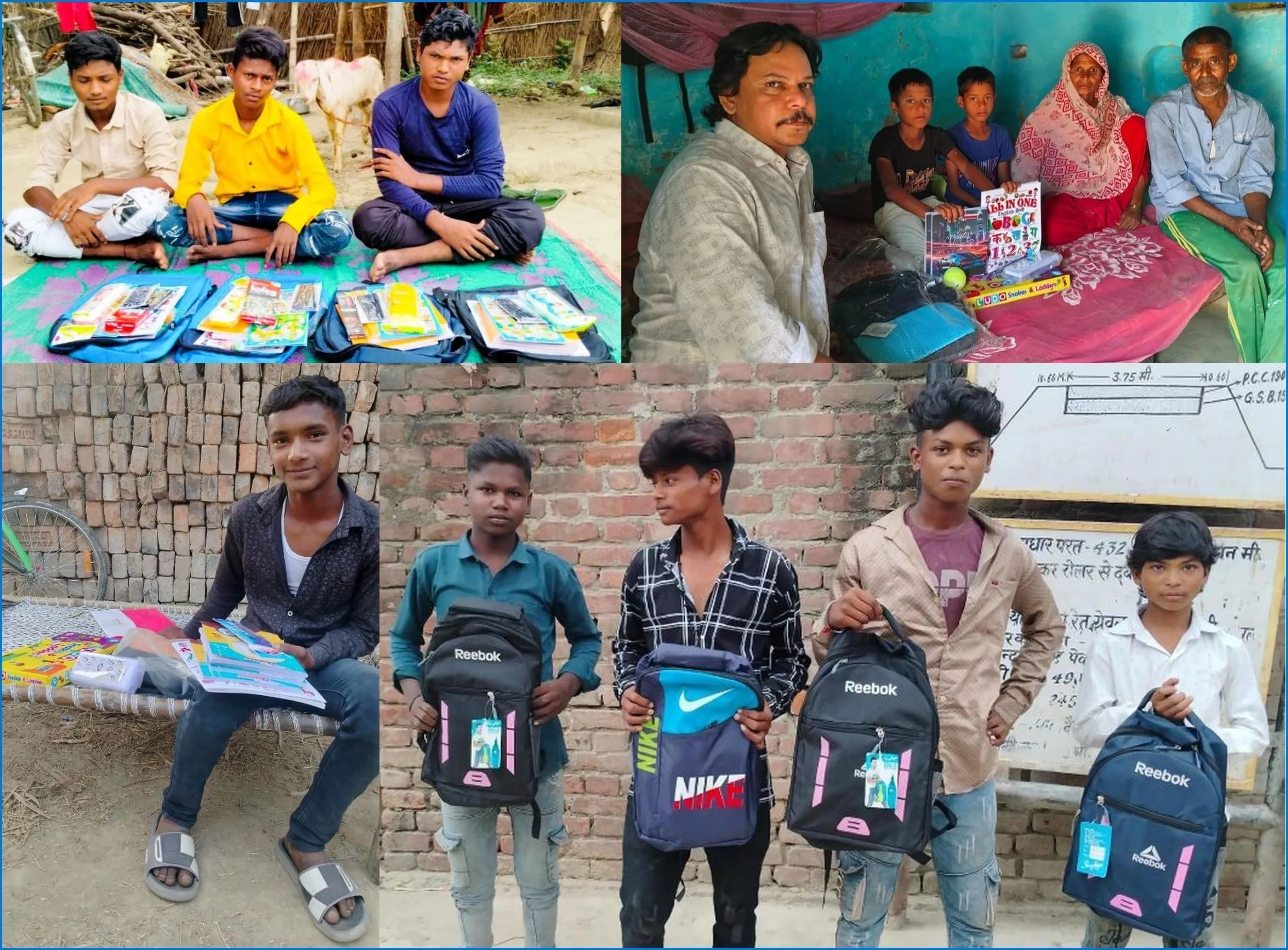 Fifteen rescued children returned to school, with uniforms, books, and the opportunity to learn and grow, rather than living in inhumane conditions.