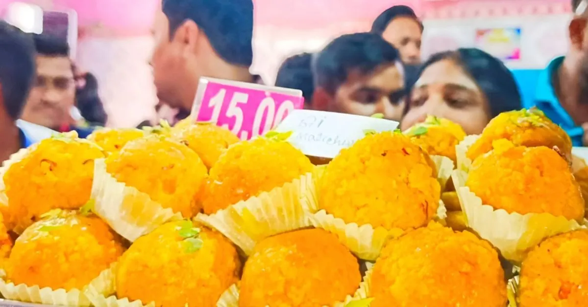 Bishnupur motichoor laddu