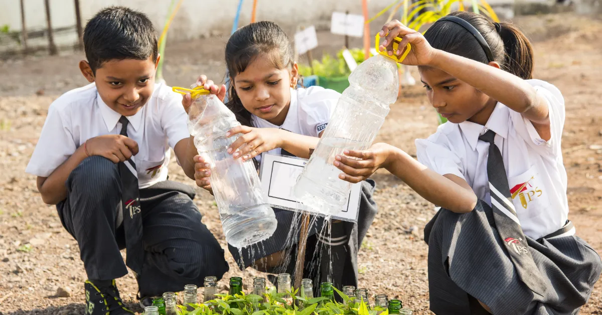 Teaching kids water conservation