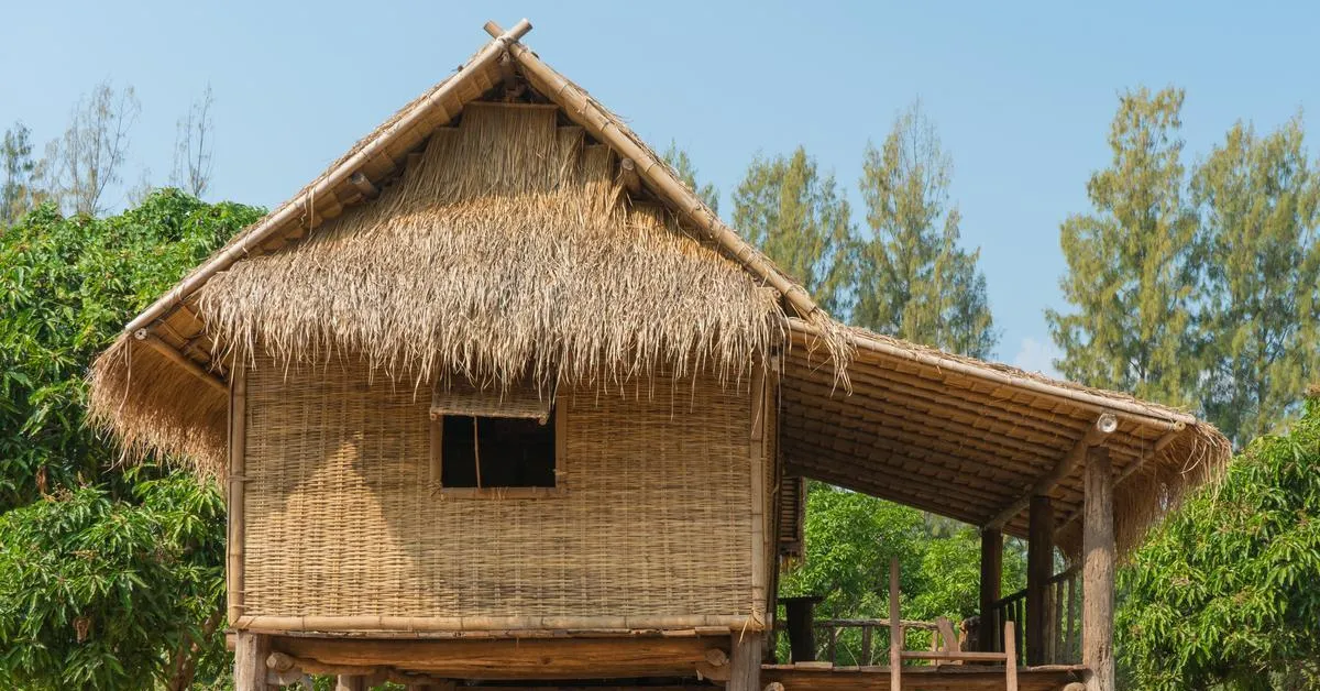 Tripura bamboo houses
