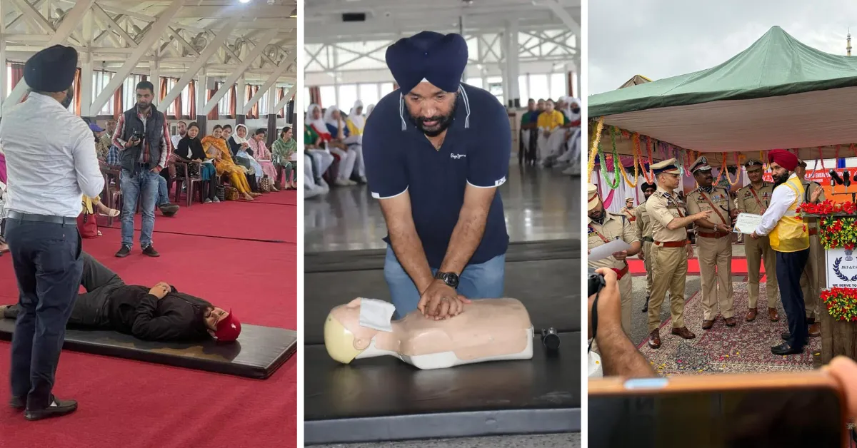 emergency first aid Kashmir