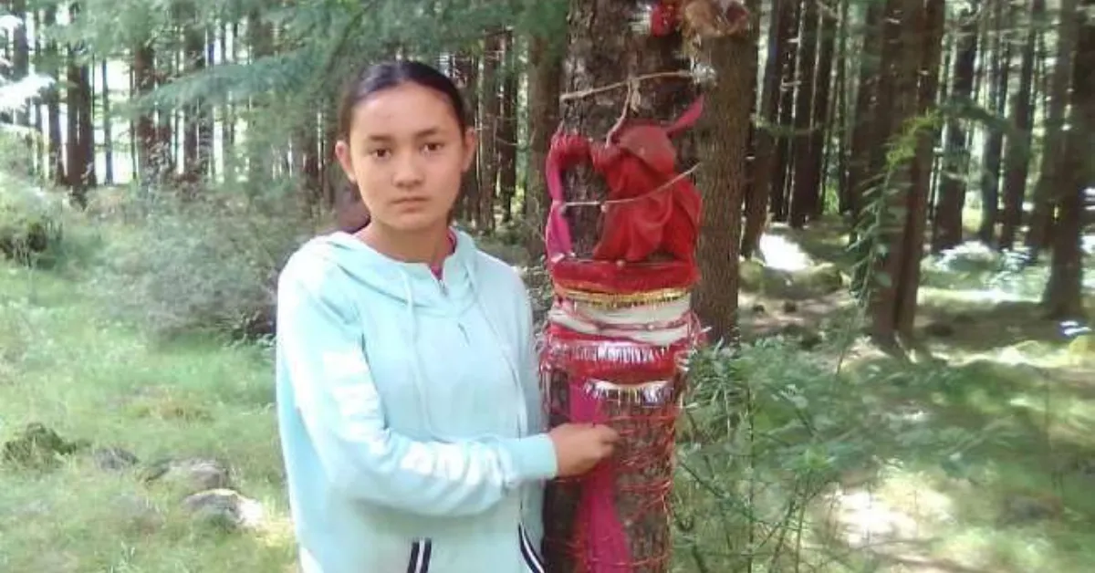 Kalpana grew up caring for trees her father planted, learning forest stewardship early.