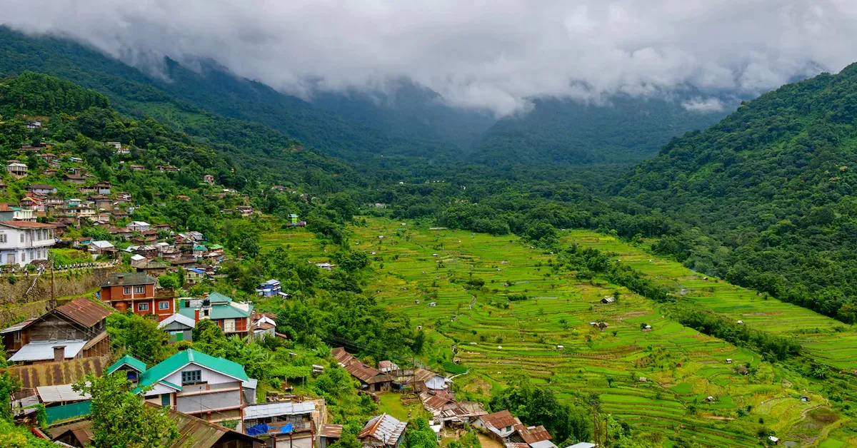 Khonoma village Nagaland