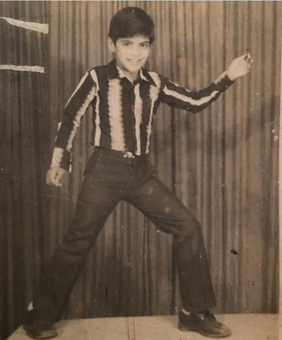 Manav Kaul Childhood Picture