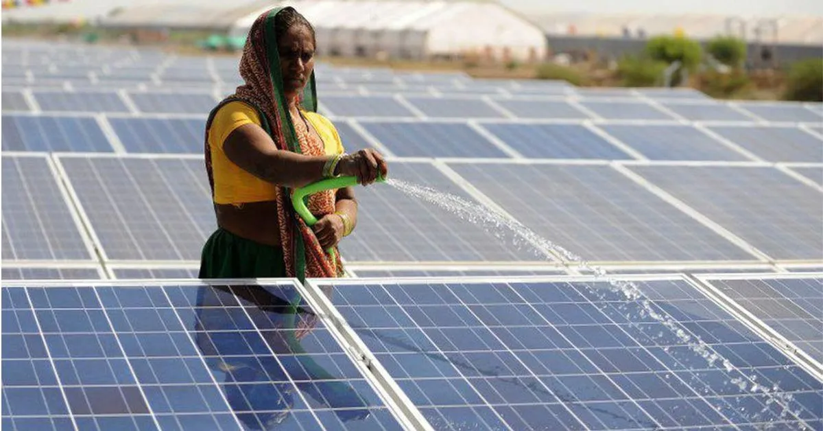 solar power in india