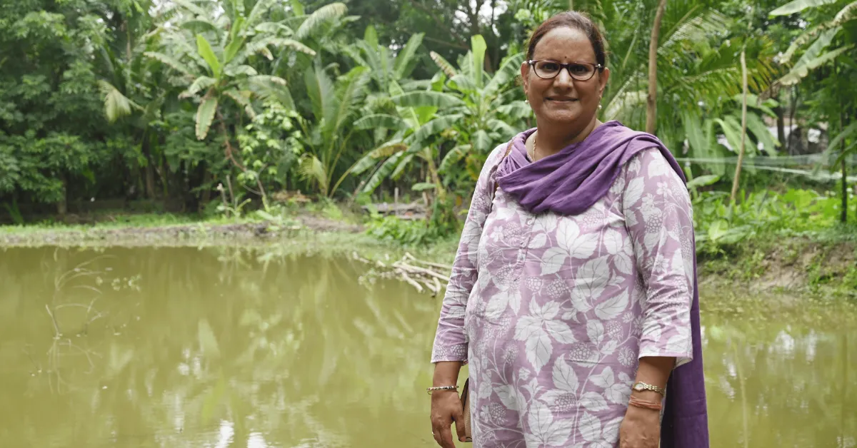 Under Archana Agarwal, GSF expanded pond work across four blocks.