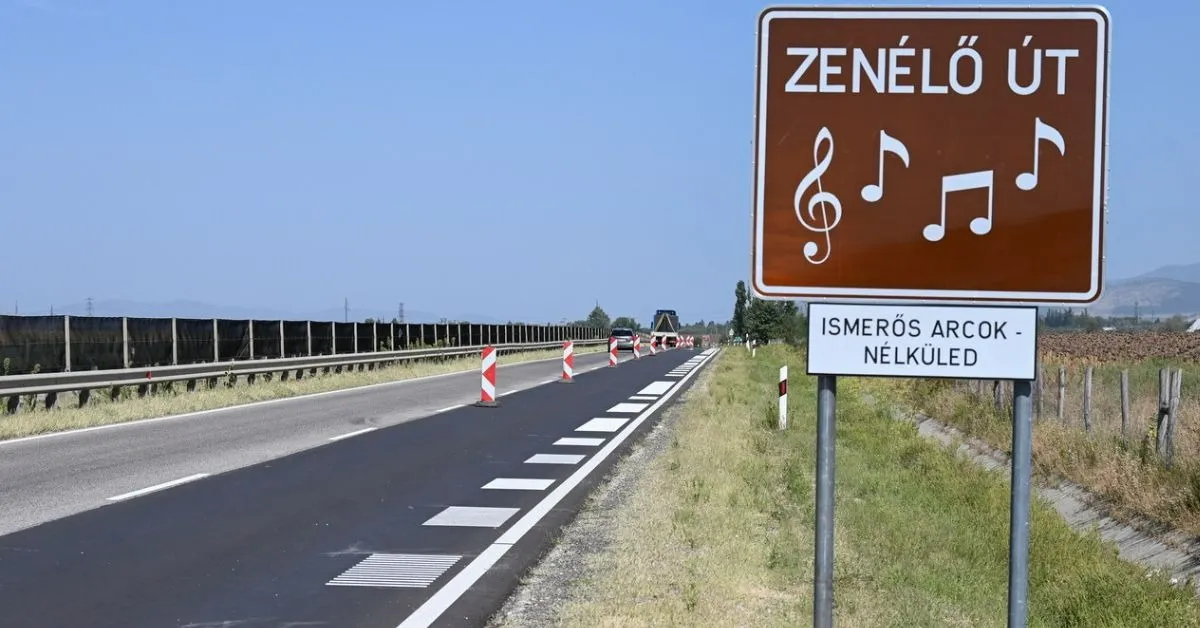 musical road Hungary