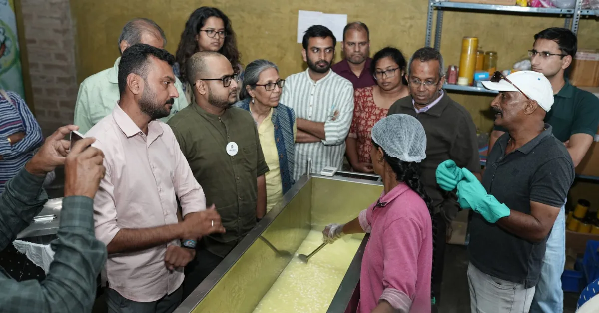 Discussing with mentors provided by the Buddha fellowship