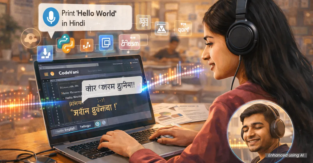 CodeVaani integrates voice queries into IIT Bombay’s Bodhitree learning platform.