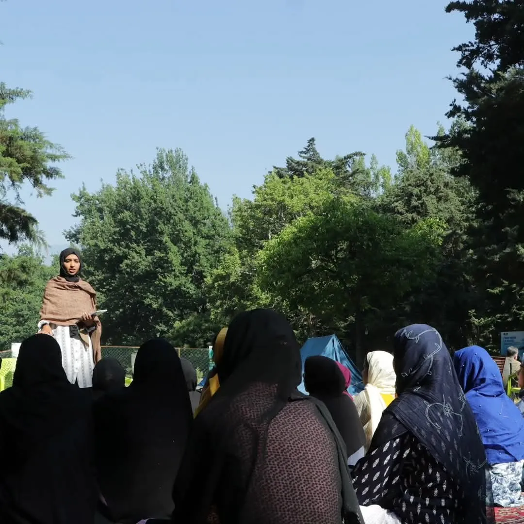 Shabnam as community educator
