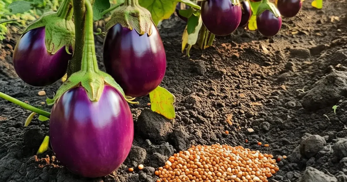 Grow brinjals at home