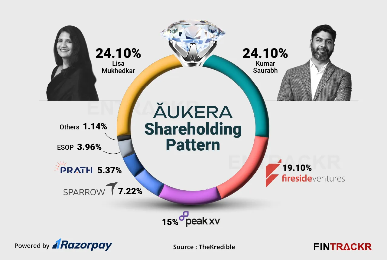 Aukera shareholding
