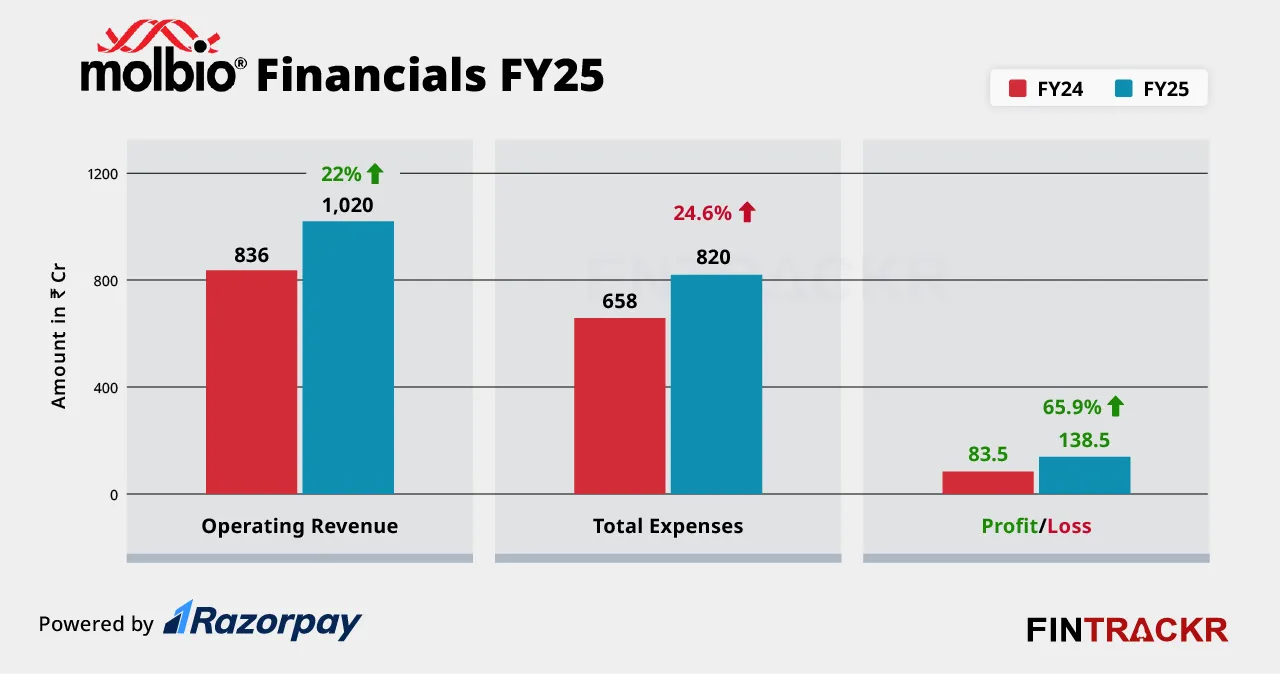 Molbio financials
