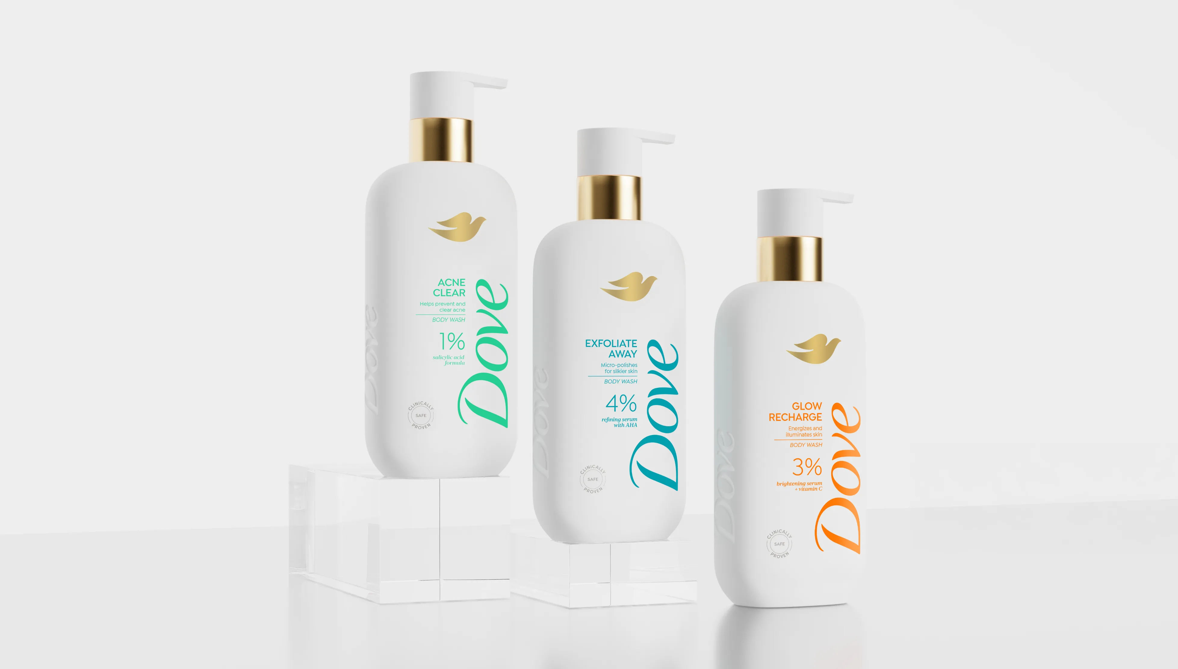 Three new Serum Body Washes from Dove for your body care routine