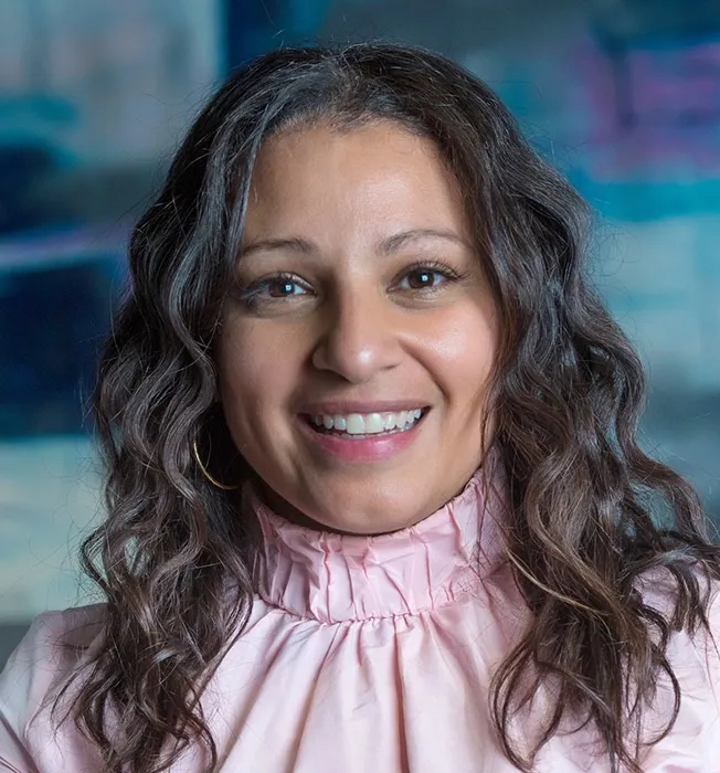 A photo of Dr Mona A Gohara, a board-certified dermatologist
